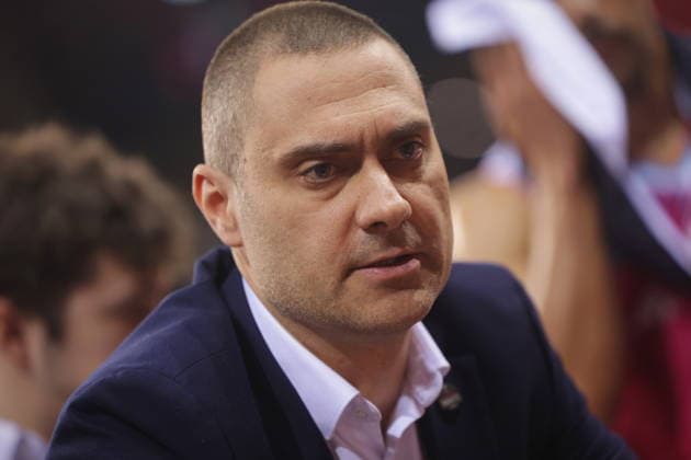 Coach Marko Stankovic Telekom Baskets Bonn vs Basketball Löwen Loewen Braunschweig 29 Speiltag Saison 2025 26