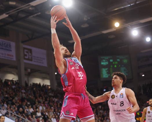 Melvin Jostmann Telekom Baskets Bonn vs Basketball Löwen Loewen Braunschweig 29 Speiltag Saison 2025 26