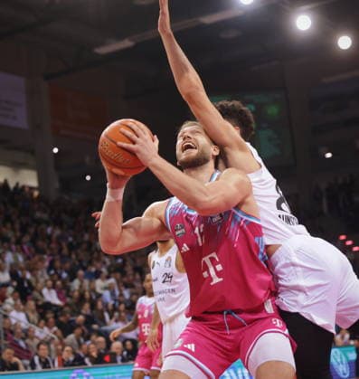 Melvin Jostmann Telekom Baskets Bonn vs Basketball Löwen Loewen Braunschweig 29 Speiltag Saison 2025 26