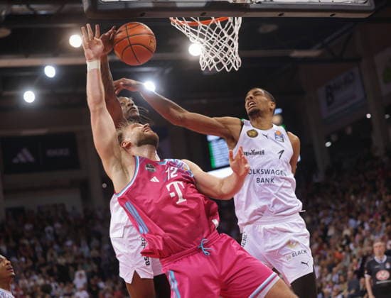 Melvin Jostmann Telekom Baskets Bonn vs Basketball Löwen Loewen Braunschweig 29 Speiltag Saison 2025 26