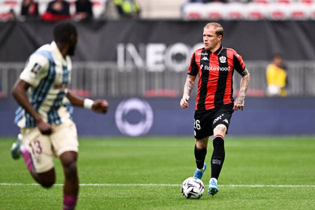 OGC Nice v Le Havre Athletic Club - Ligue 1 McDonald s 2025 2026 26 Melvin BARD (ogcn) during the Ligue 1 McDonald s match between Nice and Le Havre at Allianz Riviera on April 12, 2026 in Nice, France. Nice France  Copyright: xFEPx 776348349