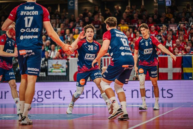 Volleyball, VBL, SVG Lüneburg - SWD powervolleys Düren