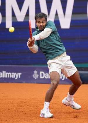 Sumit Nagal IND Tennis BMW Open 2026 ATP 500 MTTC Iphitos Munich Bavaria Germany April 12, 2026 Copyright: xJuergenxHasenkopfx