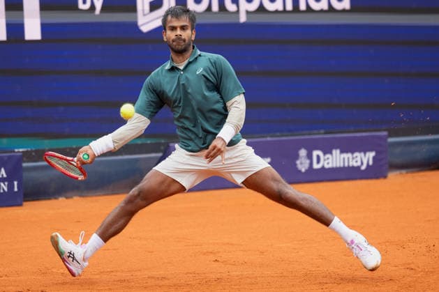 Sumit Nagal IND Tennis BMW Open 2026 ATP 500 MTTC Iphitos Munich Bavaria Germany April 12, 2026 Copyright: xJuergenxHasenkopfx