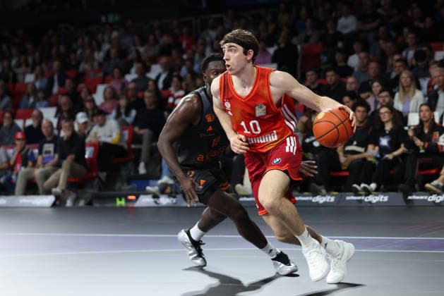 Justinian Jessup FC Bayern Basketball, 10 , GER, FC Bayern Basketball vs Niners Chemnitz, Basketball, easycredit Basketball Bundesliga, 29 Matchday, Season 2025 2026, 12 04 2026, GER, FC Bayern Basketball vs Niners Chemnitz, Basketball, easycredit Basketball Bundesliga, 29 Matchday, Season 2025 2026, 12 04 2026 Munich Copyright: xEibner-Pressefoto JennixMaulx EP_JML
