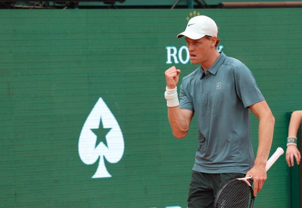 Carlos Alcaraz v Jannik Sinner At Rolex Monte-Carlo Masters 2026 Finale - Monaco Jannik Sinner (ITA) during the Rolex Monte-Carlo Masters 2026 finale at Monte-Carlo Country Club on April 12, 2026 in Monte-Carlo, Monaco. Photo by Felice Calabro IPA ABACAPRESS.COM Monte-Carlo Monaco  Copyright: xIPA ABACAx