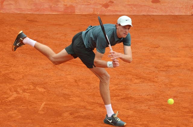 Carlos Alcaraz v Jannik Sinner At Rolex Monte-Carlo Masters 2026 Finale - Monaco Jannik Sinner (ITA) during the Rolex Monte-Carlo Masters 2026 finale at Monte-Carlo Country Club on April 12, 2026 in Monte-Carlo, Monaco. Photo by Felice Calabro IPA ABACAPRESS.COM Monte-Carlo Monaco  Copyright: xIPA ABACAx