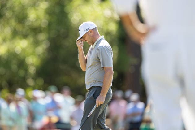 260412 Alex Noren of Sweden during the final round of the 2026 Masters Golf Tournament on April 12, 2026 in Augusta Photo Petter Arvidson BILDBYRAN kod PA PA1196 golf masters bbeng the masters augusta sweden sverige  Copyright: PETTERxARVIDSON BB260412PA009