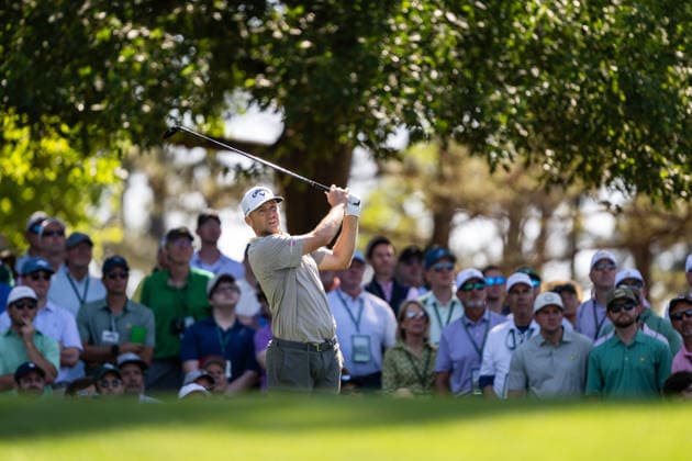 260412 Alex Noren of Sweden during the final round of the 2026 Masters Golf Tournament on April 12, 2026 in Augusta Photo Petter Arvidson BILDBYRAN kod PA PA1196 golf masters bbeng the masters augusta sweden sverige  Copyright: PETTERxARVIDSON BB260412PA012