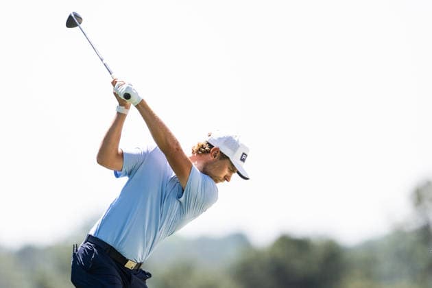 260412 Kristoffer Reitan of Norway during the final round of the 2026 Masters Golf Tournament on April 12, 2026 in Augusta Photo Petter Arvidson BILDBYRAN kod PA PA1196 golf masters bbeng the masters augusta norge norway  Copyright: PETTERxARVIDSON BB260412PA035