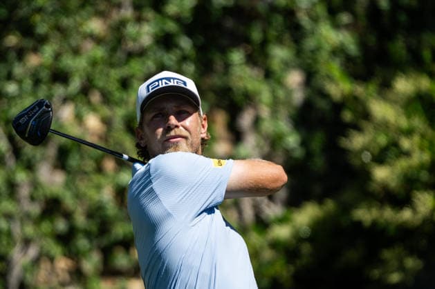 260412 Kristoffer Reitan of Norway during the final round of the 2026 Masters Golf Tournament on April 12, 2026 in Augusta Photo Petter Arvidson BILDBYRAN kod PA PA1196 golf masters bbeng the masters augusta norge norway  Copyright: PETTERxARVIDSON BB260412PA036