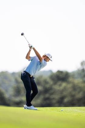 260412 Kristoffer Reitan of Norway during the final round of the 2026 Masters Golf Tournament on April 12, 2026 in Augusta Photo Petter Arvidson BILDBYRAN kod PA PA1196 golf masters bbeng the masters augusta norge norway  Copyright: PETTERxARVIDSON BB260412PA037
