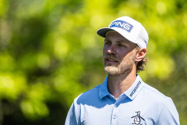 260412 Kristoffer Reitan of Norway during the final round of the 2026 Masters Golf Tournament on April 12, 2026 in Augusta Photo Petter Arvidson BILDBYRAN kod PA PA1196 golf masters bbeng the masters augusta norge norway  Copyright: PETTERxARVIDSON BB260412PA040