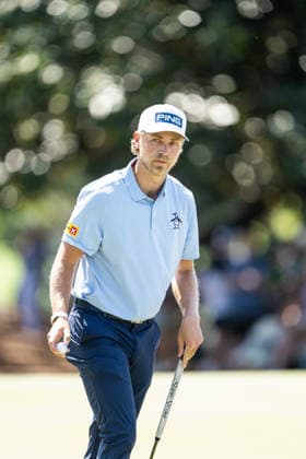 260412 Kristoffer Reitan of Norway during the final round of the 2026 Masters Golf Tournament on April 12, 2026 in Augusta Photo Petter Arvidson BILDBYRAN kod PA PA1196 golf masters bbeng the masters augusta norge norway  Copyright: PETTERxARVIDSON BB260412PA041
