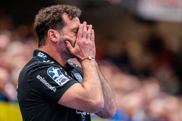 Florian Kehrmann TBV Lemgo Lippe, Coach GER, TBV Lemgo Lippe vs Fuechse Berlin, Handball, 1 Bundesliga, Matchday 28, Season 2025 2026, 12 04 2026 GER, TBV Lemgo Lippe vs Fuechse Berlin, Handball, 1 Bundesliga, Matchday 28, Season 2025 2026, 12 04 2026 Lemgo Copyright: xEibner-Pressefoto JanxRollingerx EP_JSK