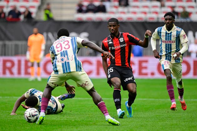 FOOTBALL : OGC Nice VS Le Havre AC - Ligue 1 McDonald s - 12 04 2026 Mohamed-Ali Cho (OGC Nice) - Ligue 1 McDonald™s match between OGC Nice and Le Havre Athletic Club on April 12, 2026 at the Allianz Riviera Stadium in Nice. NiceFrance  Copyright: xWilliamxCannarellax