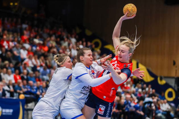 Handball, EHF EURO Cup Norway Slovakia Kristiansand 20260412 Norway s Henny Ella Reistad during the handball match in the EHF Euro Cup for women between Norway and Slovakia in Aquarama in Kristiansand The photo was taken on behalf of the Norwegian Handball Association Photo Trond R Teigen NTB Kristiansand Norway EDITORIAL USE ONLY RESTRICTED USE FOR BETTING COMPANIES  Copyright: xTrondxR.xTeigenx xNTBx