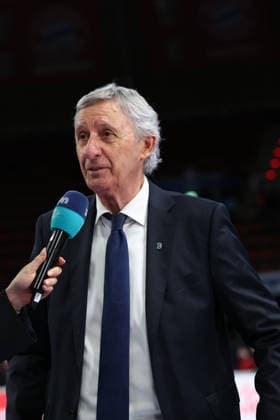 Svetislav Pesic FC Bayern Basketball, Head Coach at the post-match interview, GER, FC Bayern Basketball vs Niners Chemnitz, Basketball, easycredit Basketball Bundesliga, Matchday 29, Season 2025 2026, 12 04 2026, GER, FC Bayern Basketball vs Niners Chemnitz, Basketball, easycredit Basketball Bundesliga, Matchday 29, Season 2025 2026, 12 04 2026 Munich Copyright: xEibner-Pressefoto JennixMaulx EP_JML