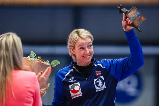 Handball, EHF EURO Cup Norway Slovakia Kristiansand 20260412 Norway s Katrine Lunde during the handball match in the EHF Euro Cup for women between Norway and Slovakia at Aquarama in Kristiansand The photo was taken on behalf of the Norwegian Handball Association Photo Trond R Teigen NTB Kristiansand Norway EDITORIAL USE ONLY RESTRICTED USE FOR BETTING COMPANIES  Copyright: xTrondxR.xTeigenx xNTBx