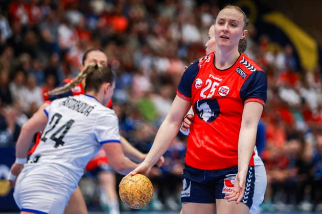 Handball, EHF EURO Cup Norway Slovakia Kristiansand 20260412 Norway s Henny Ella Reistad during the handball match in the EHF Euro Cup for women between Norway and Slovakia in Aquarama in Kristiansand The photo was taken on behalf of the Norwegian Handball Association Photo Trond R Teigen NTB Kristiansand Norway EDITORIAL USE ONLY RESTRICTED USE FOR BETTING COMPANIES  Copyright: xTrondxR.xTeigenx xNTBx