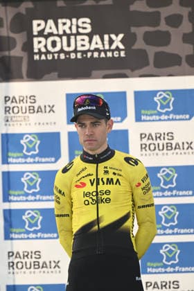 12-04-2026 Paris - Roubaix; 2026, Visma - Lease A Bike; Van Aert, Wout; Roubaix; 