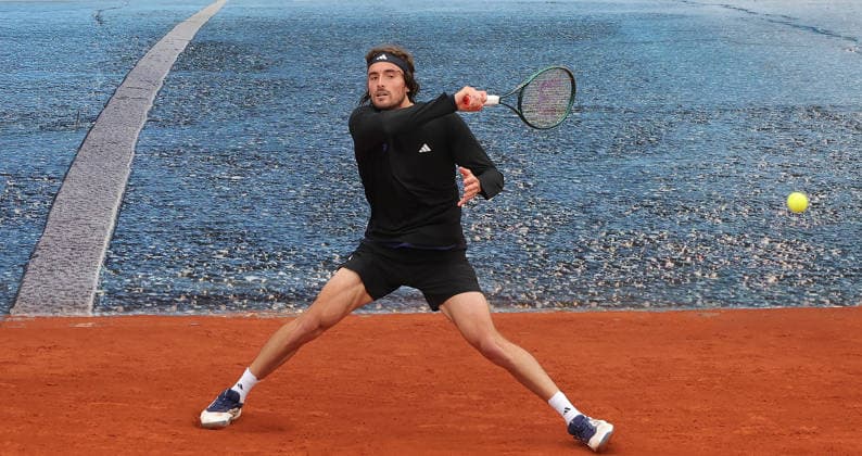 12 04 2026, BMW Open 2026, ATP Tour 500, MTTC Iphitos, Munich, Tennis, Sport, in the picture Stefanos Tsisipas GRE