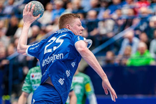 Niels Gerardus Versteijnen TBV Lemgo Lippe, 25 GER, TBV Lemgo Lippe vs Fuechse Berlin, Handball, 1 Bundesliga, 28 Matchday, Season 2025 2026, 12 04 2026 GER, TBV Lemgo Lippe vs Fuechse Berlin, Handball, 1 Bundesliga, 28 Matchday, Season 2025 2026, 12 04 2026 Lemgo Copyright: xEibner-Pressefoto JanxRollingerx EP_JSK