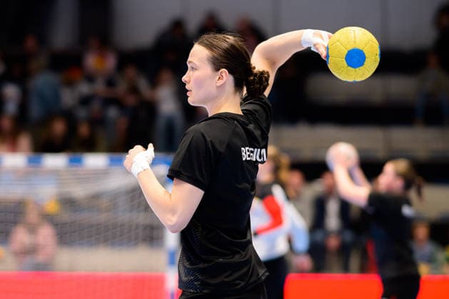 Handball, Womens European Championship Qualification, Germany Belgium, 2nd round, Group 3, Matchday 6 Hamm Westpress Arena North Rhine-Westphalia Germany