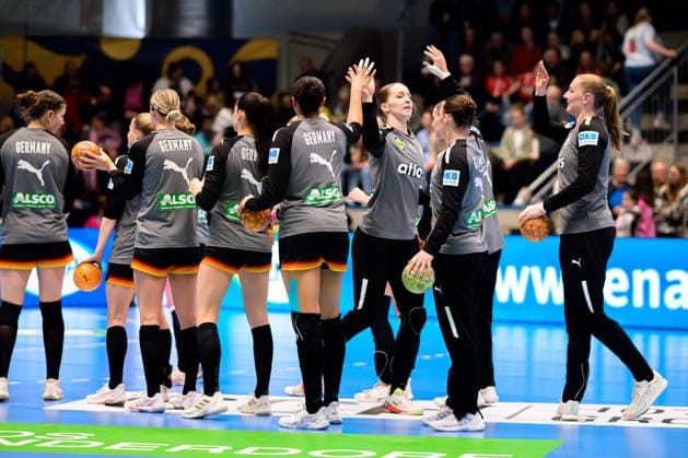 Handball, Womens European Championship Qualification, Germany Belgium, 2nd round, Group 3, Matchday 6 Hamm Westpress Arena North Rhine-Westphalia Germany