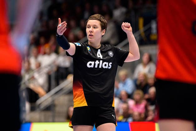 Handball, Womens European Championship Qualification, Germany Belgium, 2nd round, Group 3, Matchday 6 Alina Grijseels Germany Hamm Westpress Arena North Rhine-Westphalia Germany