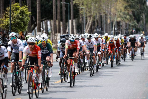 Tour of Mersin concludes with international participation MERSIN, TURKIYE - APRIL 12: Cyclists compete during the Tour of Mersin, organized for the 8th time by Mersin Metropolitan Municipality, in Mersin, Turkiye on April 12, 2026. A total of 130 cyclists from 31 countries took part in the race held under the slogan From plateau to sea. Serkan Avci Anadolu Mersin Turkey. Editorial use only. Please get in touch for any other usage.  Copyright: x2026xAnadoluxSerkanxAvcix
