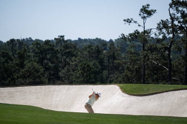 260412 Chris Gotterup of USA during the final round of the 2026 Masters Golf Tournament on April 12, 2026 in Augusta Photo Petter Arvidson BILDBYRAN kod PA PA1196 golf masters bbeng the masters augusta  Copyright: PETTERxARVIDSON BB260412PA073