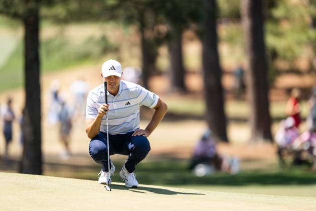 260412 Ludvig Aberg of Sweden during the final round of the 2026 Masters Golf Tournament on April 12, 2026 in Augusta Photo Petter Arvidson BILDBYRAN kod PA PA1196 golf masters bbeng the masters augusta sweden sverige  Copyright: PETTERxARVIDSON BB260412PA080
