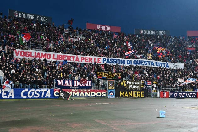 Mp Bologna 12 04 2026 - campionato di calcio Serie A Bologna-Lecce foto Matteo Papini Image nella foto: tifosi Bologna 