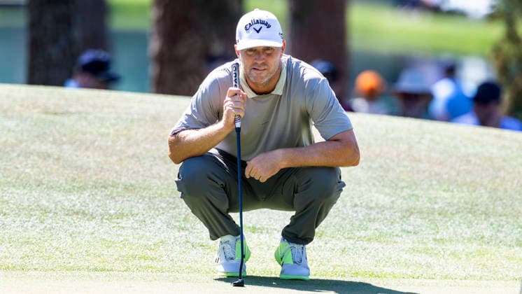 AUGUSTA 20260409 Ludvig Aberg waits for the 14th hole during the first day of competition of the US Masters at Augusta National Golf Club in the USA Photo Christer Höglund TT code 40750 AUGUSTA USA x40750x  Copyright: xChristerxHöglundx US MASTERS GOLF