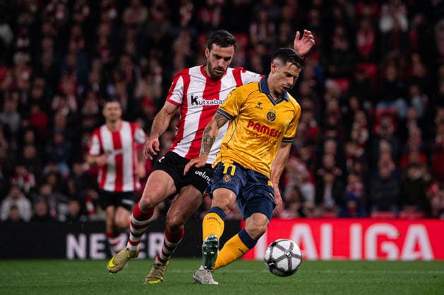 BILBAO, SPAIN - April 12: during the LaLiga match between Athletic Club and Villarreal CF at San Mames Stadium on April 12, 2026 in Bilbao, Spain. (Photo by Ibai Tudanca) *** BILBAO, SPAIN April 12 during the LaLiga match between Athletic Club and Villarreal CF at San Mames Stadium on April 12, 2026 in Bilbao, Spain Photo by Ibai Tudanca Copyright: xIbaixTudancax
