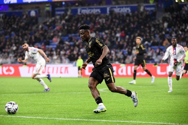 Olympique Lyonnais v FC Lorient - Ligue 1 McDonald s 2025 2026 43 Arsene KOUASSI (fcl) during the Ligue 1 McDonald s match between Lyon and Lorient at Groupama Stadium on April 12, 2026 in Lyon, France. Lyon France  Copyright: xFEPx 776348350