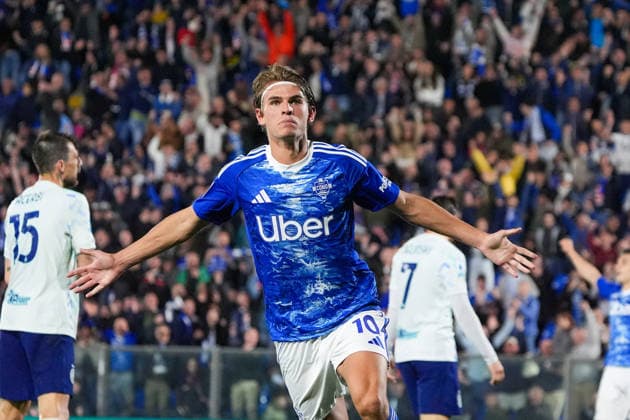 Como™s Nicolas Paz during the Serie A soccer match between Como and Inter at the Giuseppe Sinigaglia stadium in Como, north Italy - April 12, 2026 - Soccer.  Copyright: xAlessioxMorgese LaPressex