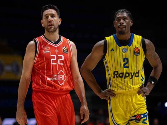MACCABI TEL AVIV vs HAPOEL TEL AVIV VASILIJE MICIC, basketball player of Hapoel Tel Aviv, during the Euroleague match against Maccabi Tel Aviv, at Aleksandar Nikolic Arena. Belgrade, 12.04.2026. photo: MN PRESS BASKETBALL, EUROLEAGUE, MACCABI TEL AVIV, HAPOEL TEL AVIV Belgrade Aleksandar Nikolic arena Serbia Copyright: xMNxPressx