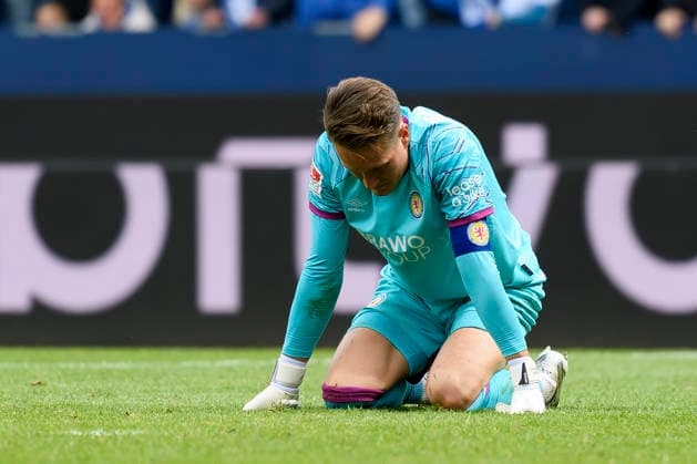 Goalkeeper Ron Thorben Hoffmann Eintracht Braunschweig looks dejected during the 2 Bundesliga match between VfL Bochum and Eintracht Braunschweig at Vonovia Ruhrstadion on April 12, 2026 in Bochum, Germany, Germany Photo by Max Maiwald DeFodi Images Goalkeeper Ron Thorben Hoffmann Eintracht Braunschweig looks dejected during the 2 Bundesliga match between VfL Bochum and Eintracht Braunschweig at Vonovia Ruhrstadion on April 12, 2026 in Bochum, Germany Photo by Max Maiwald DeFodi Images Photo by Max Maiwald DeFodi Images