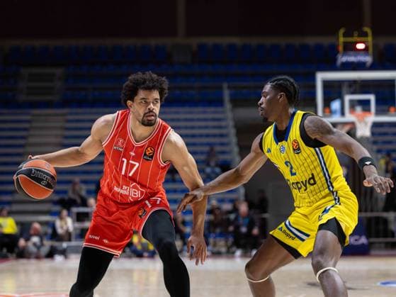 MACCABI TEL AVIV vs HAPOEL TEL AVIV COLLIN MALCOLM, basketball player of Hapoel Tel Aviv, during the Euroleague match against Maccabi Tel Aviv, at Aleksandar Nikolic Arena. Belgrade, 12.04.2026. photo: MN PRESS BASKETBALL, EUROLEAGUE, MACCABI TEL AVIV, HAPOEL TEL AVIV Belgrade Aleksandar Nikolic arena Serbia Copyright: xMNxPressx