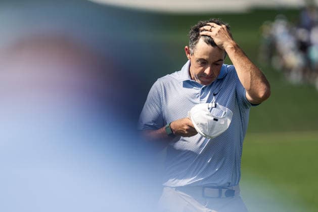 260412 Rory McIlroy of Northern Ireland during the final round of the 2026 Masters Golf Tournament on April 12, 2026 in Augusta Photo Petter Arvidson BILDBYRAN kod PA PA1196 golf masters bbeng the masters augusta  Copyright: PETTERxARVIDSON BB260412PA180
