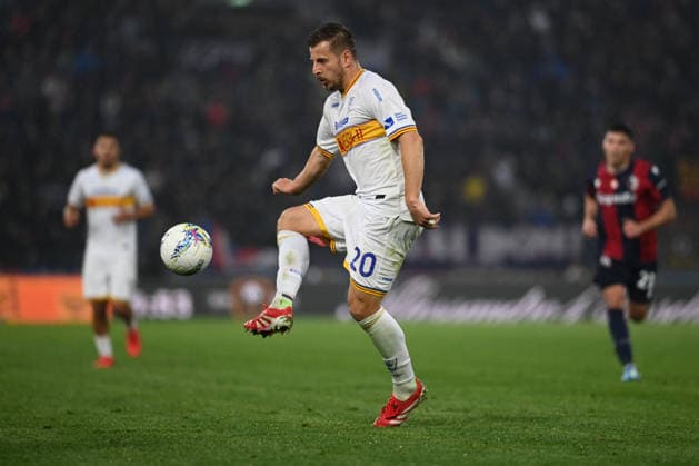 CALCIO - Serie A - Bologna FC vs US Lecce Ramadani Yiber (Us Lecce) during Bologna FC vs US Lecce, Italian soccer Serie A match in Bologna, Italy, April 12 2026 Bologna Italy  Copyright: xIPAxSport ABACAx