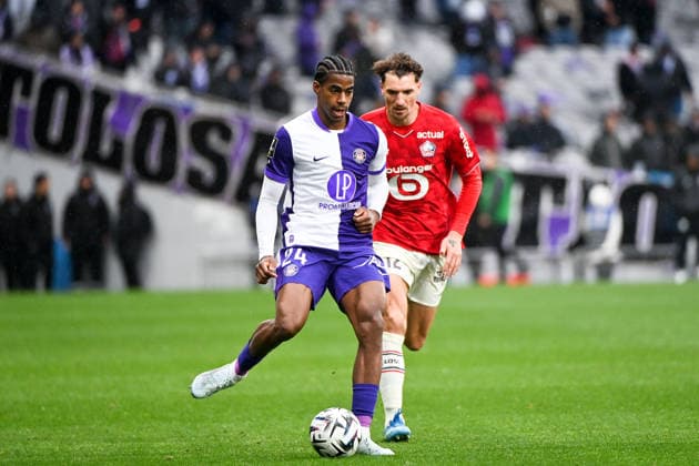 Toulouse FC v Lille OSC - Ligue 1 McDonald s 2025 2026 24 Dayann METHALIE (tfc) during the Ligue 1 McDonald s match between Toulouse and Lille at Stadium de Toulouse on April 12, 2026 in Toulouse, France. Toulouse France  Copyright: xFEPx 776348348