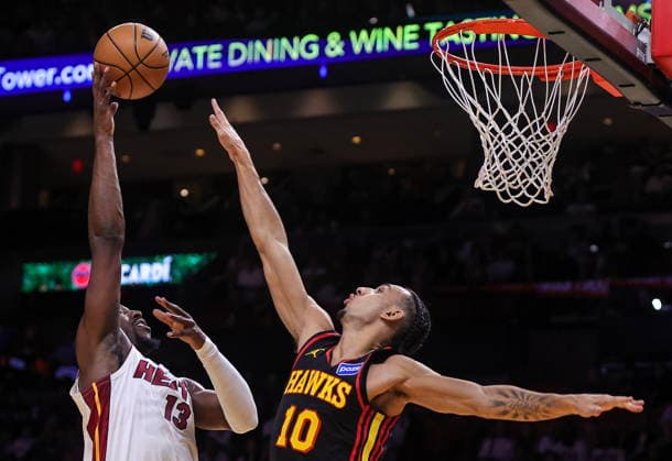Basketball, NBA, Miami Heat - Atlanta Hawks