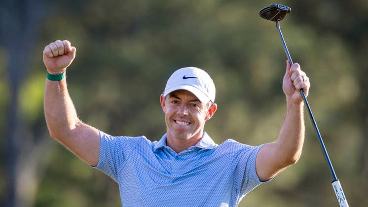 20260412 AUGUSTA Rory MacIlroy celebrates after winning the US Masters at Augusta National Golf Club in the USA AUGUSTA USA x40750x  Copyright: xChristerHoglundx US MASTERS GOLF