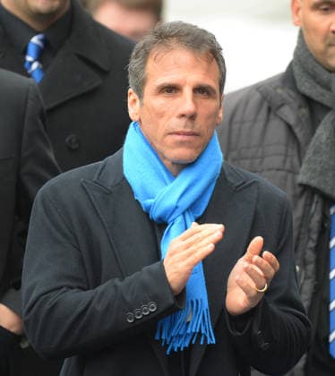 Birmingham City v Newcastle United Championship 2016 17 St Andrews Birmingham City v Newcastle United (0-0) Championship 18 03 2017 Under pressure Gianfranco Zola (Birmingham City) Birmingham Middlesex England Copyright: xrogerxxparkerx