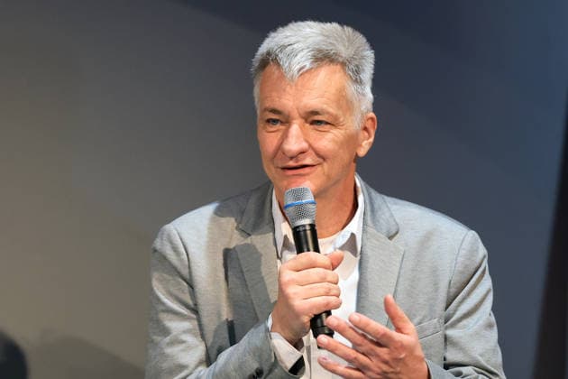CYCLING - Tour of Austria GRAZ,AUSTRIA,13.APR.26 - CYCLING - Tour of Austria, presentation. Image shows councilor Manfed Eber (Graz).  GEPAxpictures xMarioxBuehner-Weinrauch