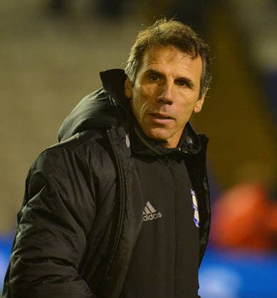 Birmingham City v Newcastle FA Cup St Andrews Stadium Birmingham City v Newcastle United (1-1) FA Cup Round 3 07 01 2017 Gianfranco Zola (Birmingham City) Manager Birmingham England Copyright: xrogerxparkerx