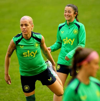 Republic of Ireland WNT Squad Training, Polsat Plus Arena, Gdansk, Poland 13 4 2026 Denise O™Sullivan Denise O™Sullivan 13 4 2026  Copyright: x INPHO RyanxByrnex RB2_6605